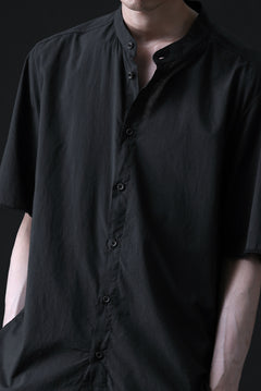 画像をギャラリービューアに読み込む, daub DYEING MINIMAL SS SHIRT / ORGANIC COTTON (BLACK)