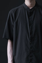 画像をギャラリービューアに読み込む, daub DYEING MINIMAL SS SHIRT / ORGANIC COTTON (BLACK)