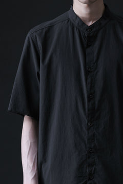 画像をギャラリービューアに読み込む, daub DYEING MINIMAL SS SHIRT / ORGANIC COTTON (BLACK)