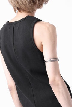 画像をギャラリービューアに読み込む, N/07 MINIMAL TANK TOP / ALL STAR BARE TELECO (BLACK)