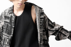 画像をギャラリービューアに読み込む, N/07 MINIMAL TANK TOP / ALL STAR BARE TELECO (BLACK)