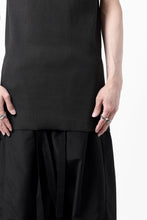 画像をギャラリービューアに読み込む, N/07 MINIMAL TANK TOP / ALL STAR BARE TELECO (DARK GREY)