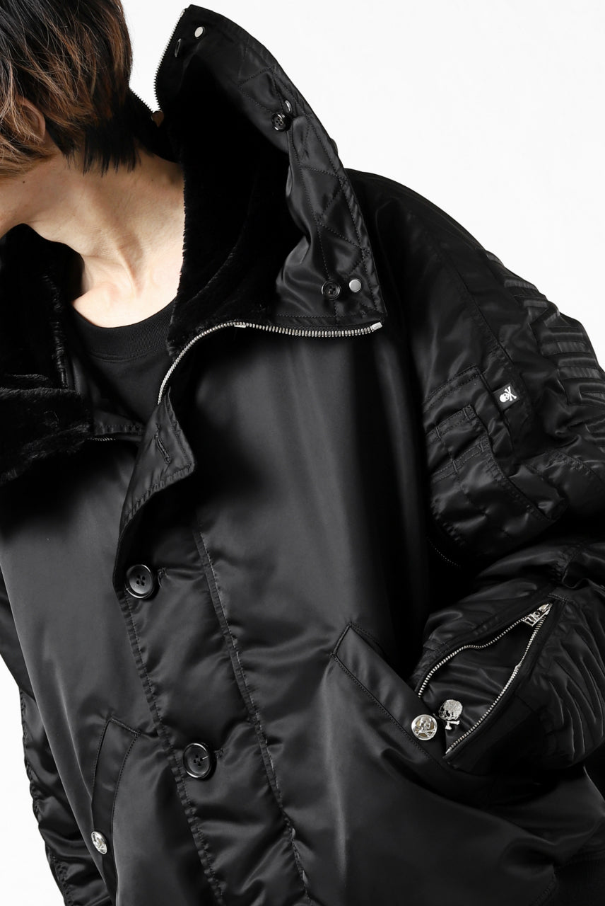 画像をギャラリービューアに読み込む, mastermind JAPAN N-2B HEAVY-ZONE FLIGHT JACKET (BLACK)
