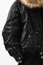 画像をギャラリービューアに読み込む, mastermind JAPAN N-2B HEAVY-ZONE FLIGHT JACKET (BLACK)