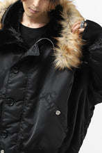 画像をギャラリービューアに読み込む, mastermind JAPAN N-2B HEAVY-ZONE FLIGHT JACKET (BLACK)