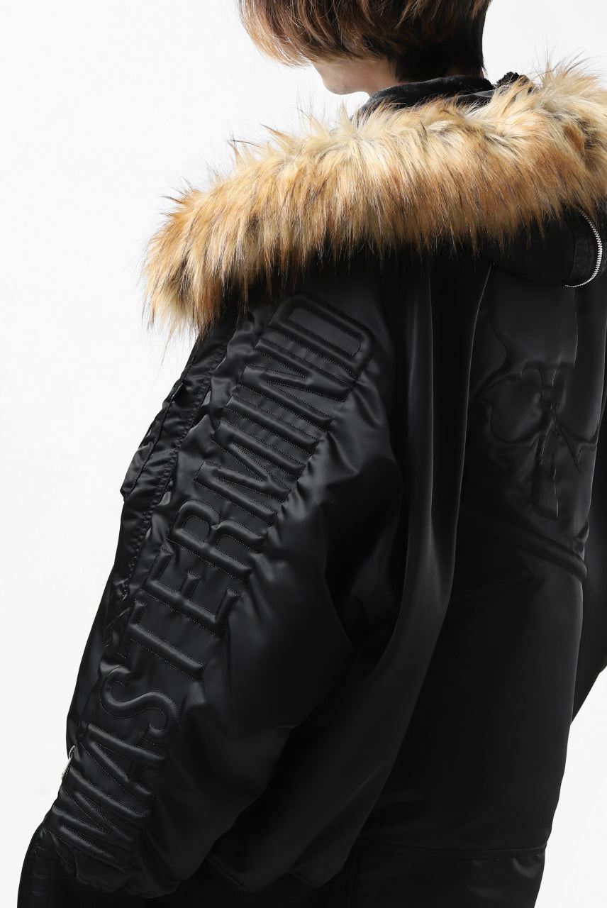 画像をギャラリービューアに読み込む, mastermind JAPAN N-2B HEAVY-ZONE FLIGHT JACKET (BLACK)