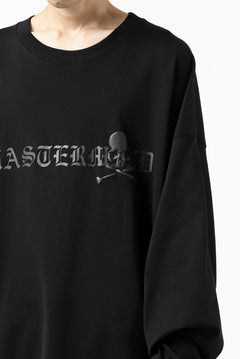画像をギャラリービューアに読み込む, mastermind JAPAN BOXY-FIT LS / RUBBER AND FOAM PRINTED (BLACK)