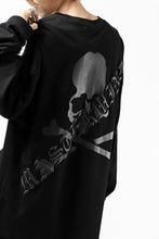 画像をギャラリービューアに読み込む, mastermind JAPAN BOXY-FIT LS / RUBBER AND FOAM PRINTED (BLACK)