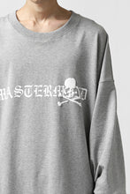 画像をギャラリービューアに読み込む, mastermind JAPAN BOXY-FIT LS / RUBBER AND FOAM PRINTED (GREY)