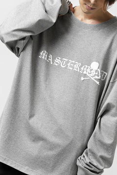 画像をギャラリービューアに読み込む, mastermind JAPAN BOXY-FIT LS / RUBBER AND FOAM PRINTED (GREY)
