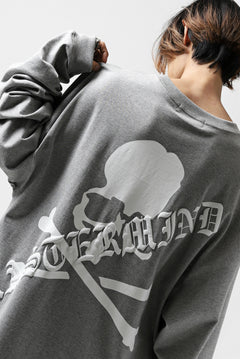 画像をギャラリービューアに読み込む, mastermind JAPAN BOXY-FIT LS / RUBBER AND FOAM PRINTED (GREY)