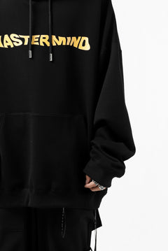 Load image into Gallery viewer, mastermind JAPAN SWEAT HOODIE / GLITTER LOGO & SKULL (BLACK)