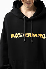 Load image into Gallery viewer, mastermind JAPAN SWEAT HOODIE / GLITTER LOGO & SKULL (BLACK)