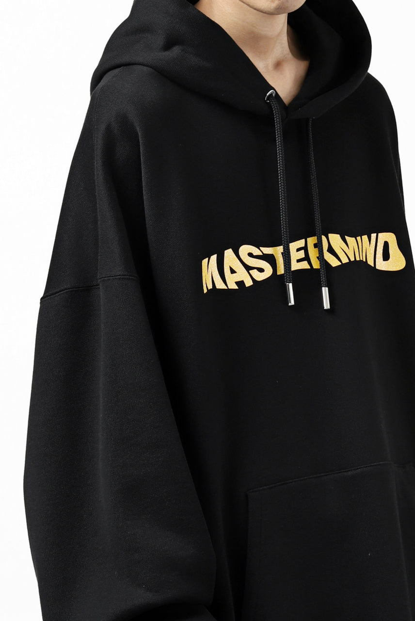 Load image into Gallery viewer, mastermind JAPAN SWEAT HOODIE / GLITTER LOGO & SKULL (BLACK)