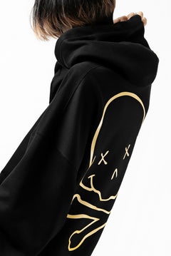 Load image into Gallery viewer, mastermind JAPAN SWEAT HOODIE / GLITTER LOGO & SKULL (BLACK)