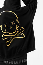 Load image into Gallery viewer, mastermind JAPAN SWEAT HOODIE / GLITTER LOGO & SKULL (BLACK)