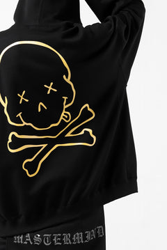 Load image into Gallery viewer, mastermind JAPAN SWEAT HOODIE / GLITTER LOGO & SKULL (BLACK)