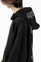 Load image into Gallery viewer, mastermind JAPAN HOODIE ZIP SWEAT JACKET / ROPE CODE (BLACK)