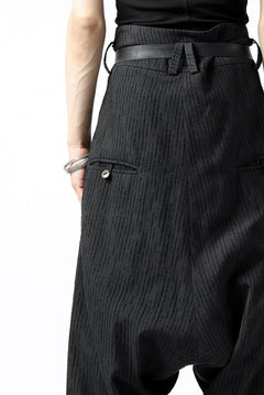 画像をギャラリービューアに読み込む, SOSNOVSKA exclusive CLOWN STYLE PANTS (BLACK STRIPE)