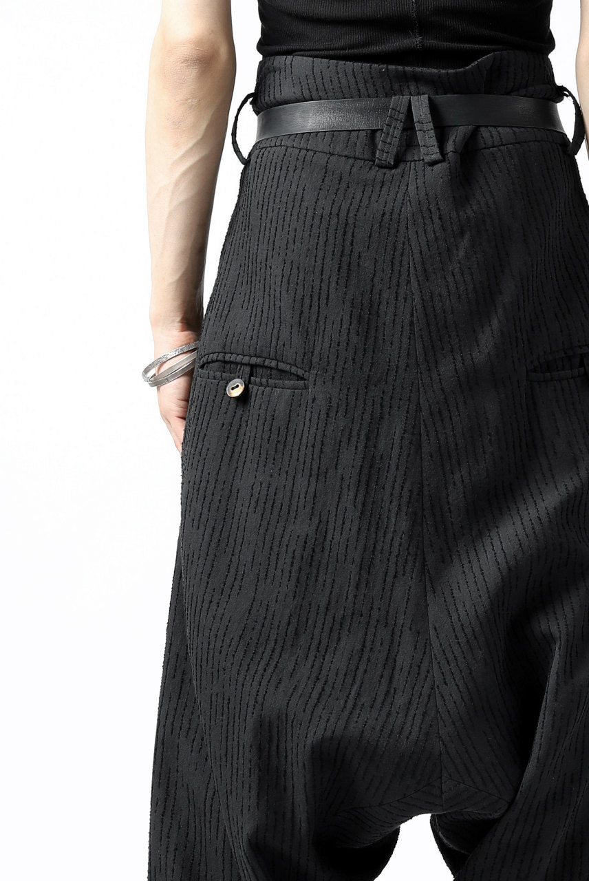 画像をギャラリービューアに読み込む, SOSNOVSKA exclusive CLOWN STYLE PANTS (BLACK STRIPE)
