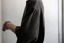 画像をギャラリービューアに読み込む, COLINA KEY NECK PULLOVER SHIRT / GARABO LIGHT SASHIKO (ZAKURO)