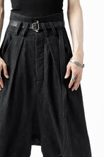 画像をギャラリービューアに読み込む, SOSNOVSKA exclusive CLOWN STYLE PANTS (BLACK STRIPE)