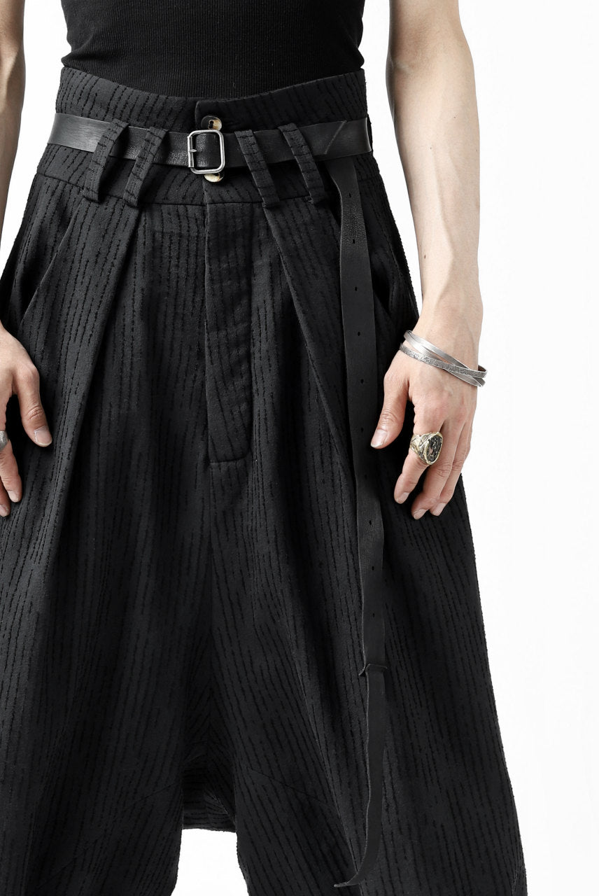画像をギャラリービューアに読み込む, SOSNOVSKA exclusive CLOWN STYLE PANTS (BLACK STRIPE)