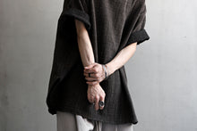 画像をギャラリービューアに読み込む, COLINA KEY NECK PULLOVER SHIRT / GARABO LIGHT SASHIKO (ZAKURO)