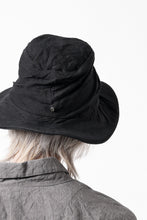 画像をギャラリービューアに読み込む, forme d'expression Skewed Fedora Hat (Black)