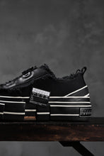 画像をギャラリービューアに読み込む, YOHJI YAMAMOTO × XVESSEL SNEAKERS LOW (BLACK×BLACK)