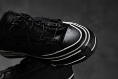 画像をギャラリービューアに読み込む, YOHJI YAMAMOTO × XVESSEL SNEAKERS LOW (BLACK×BLACK)