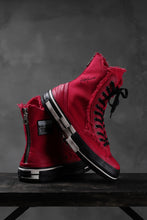 画像をギャラリービューアに読み込む, YOHJI YAMAMOTO × XVESSEL SNEAKERS HIGH (RED)