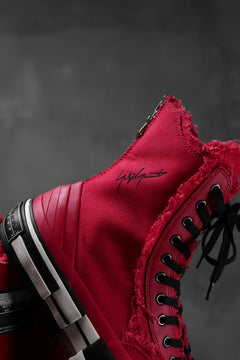 画像をギャラリービューアに読み込む, YOHJI YAMAMOTO × XVESSEL SNEAKERS HIGH (RED)