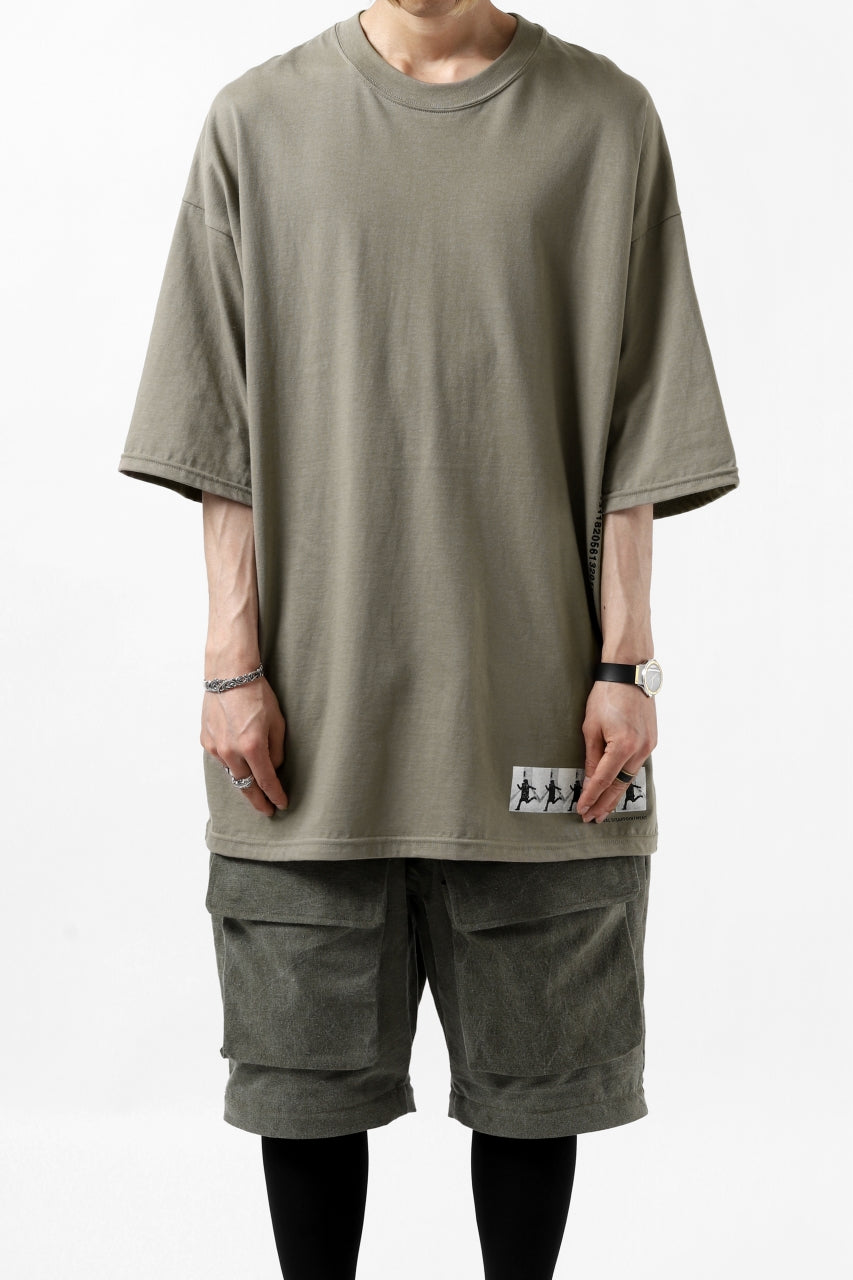 画像をギャラリービューアに読み込む, A.F ARTEFACT "flank” BOXYFIT T-SHIRT (BEIGE)