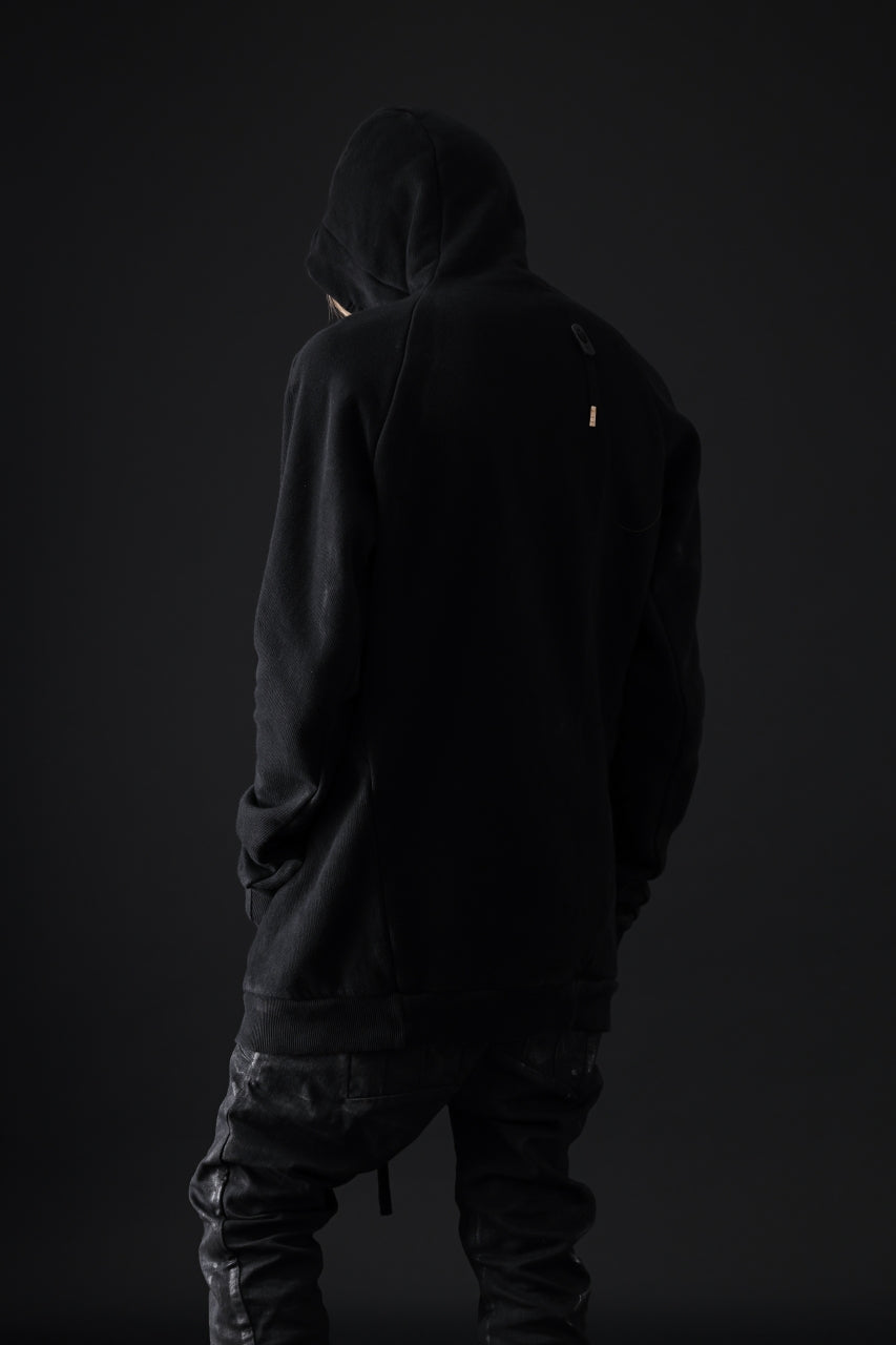 画像をギャラリービューアに読み込む, BORIS BIDJAN SABERI HOODY PULLOVER / VINYL COATED & NICKEL PRESSED "HOODY2-FTT00008" (BLACK)