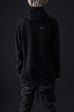 画像をギャラリービューアに読み込む, BORIS BIDJAN SABERI HOODY PULLOVER / VINYL COATED & NICKEL PRESSED "HOODY2-FTT00008" (BLACK)