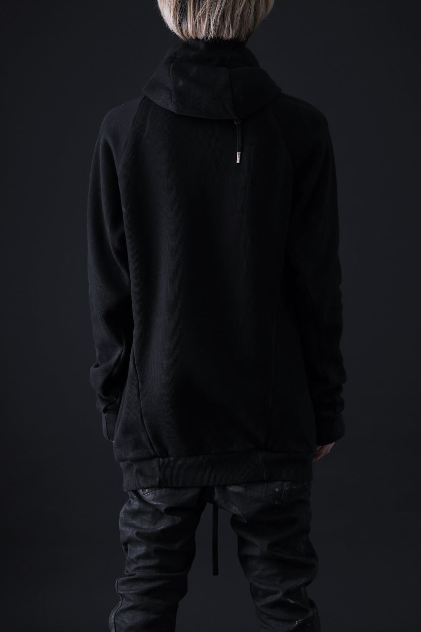 画像をギャラリービューアに読み込む, BORIS BIDJAN SABERI HOODY PULLOVER / VINYL COATED & NICKEL PRESSED "HOODY2-FTT00008" (BLACK)