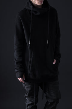 画像をギャラリービューアに読み込む, BORIS BIDJAN SABERI HOODY PULLOVER / VINYL COATED & NICKEL PRESSED "HOODY2-FTT00008" (BLACK)