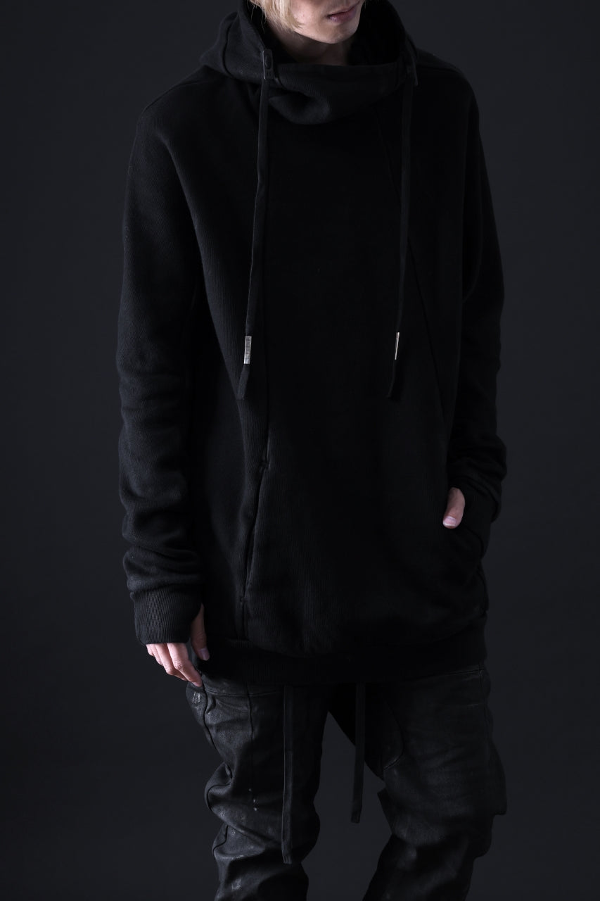 画像をギャラリービューアに読み込む, BORIS BIDJAN SABERI HOODY PULLOVER / VINYL COATED & NICKEL PRESSED "HOODY2-FTT00008" (BLACK)