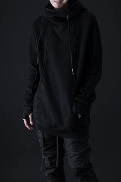 画像をギャラリービューアに読み込む, BORIS BIDJAN SABERI HOODY PULLOVER / VINYL COATED & NICKEL PRESSED "HOODY2-FTT00008" (BLACK)