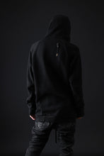 画像をギャラリービューアに読み込む, BORIS BIDJAN SABERI HOODY PULLOVER / VINYL COATED & NICKEL PRESSED "HOODY2-FTT00008" (BLACK)