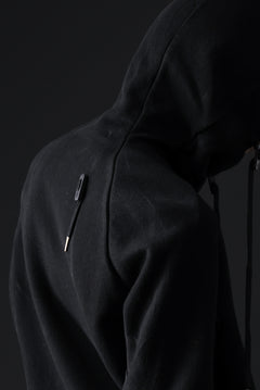 画像をギャラリービューアに読み込む, BORIS BIDJAN SABERI HOODY PULLOVER / VINYL COATED & NICKEL PRESSED "HOODY2-FTT00008" (BLACK)