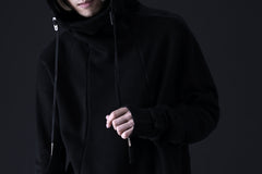 画像をギャラリービューアに読み込む, BORIS BIDJAN SABERI HOODY PULLOVER / VINYL COATED &amp; NICKEL PRESSED &quot;HOODY2-FTT00008&quot; (BLACK)