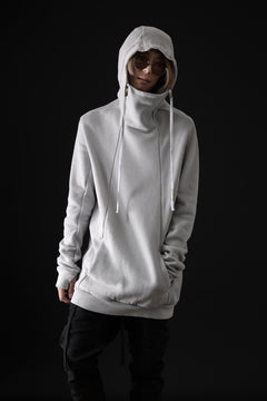 Load image into Gallery viewer, BORIS BIDJAN SABERI HOODY PULLOVER / NATURAL OBJECT DYED "HOODY2-FTT00008" (LIGHT GREY)