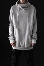 Load image into Gallery viewer, BORIS BIDJAN SABERI HOODY PULLOVER / NATURAL OBJECT DYED "HOODY2-FTT00008" (LIGHT GREY)