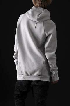 Load image into Gallery viewer, BORIS BIDJAN SABERI HOODY PULLOVER / NATURAL OBJECT DYED "HOODY2-FTT00008" (LIGHT GREY)
