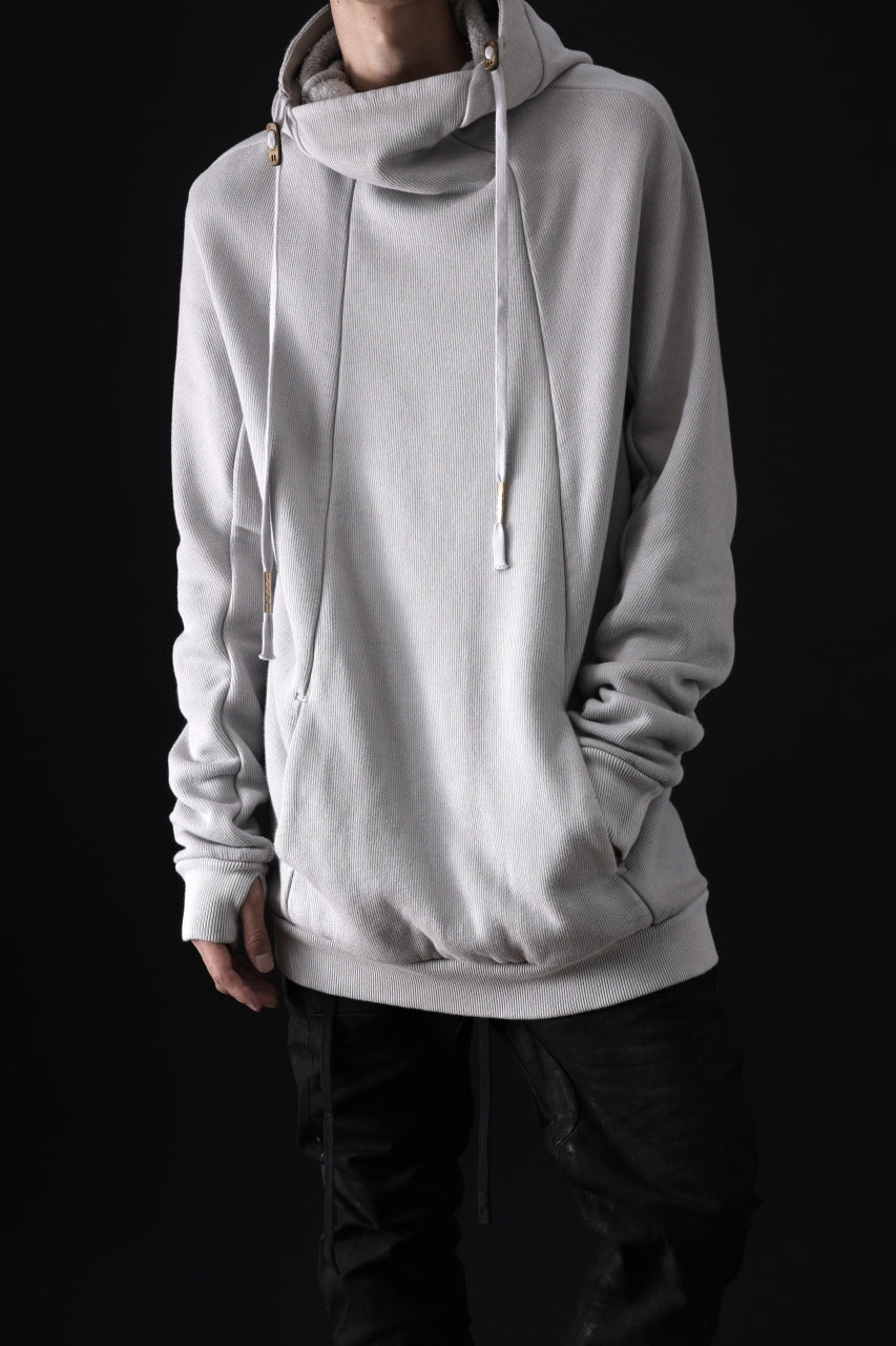 画像をギャラリービューアに読み込む, BORIS BIDJAN SABERI HOODY PULLOVER / NATURAL OBJECT DYED &quot;HOODY2-FTT00008&quot; (LIGHT GREY)