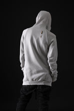 Load image into Gallery viewer, BORIS BIDJAN SABERI HOODY PULLOVER / NATURAL OBJECT DYED "HOODY2-FTT00008" (LIGHT GREY)