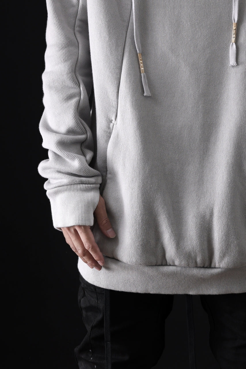 画像をギャラリービューアに読み込む, BORIS BIDJAN SABERI HOODY PULLOVER / NATURAL OBJECT DYED &quot;HOODY2-FTT00008&quot; (LIGHT GREY)