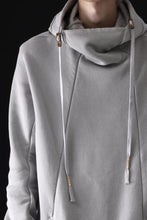 Load image into Gallery viewer, BORIS BIDJAN SABERI HOODY PULLOVER / NATURAL OBJECT DYED "HOODY2-FTT00008" (LIGHT GREY)